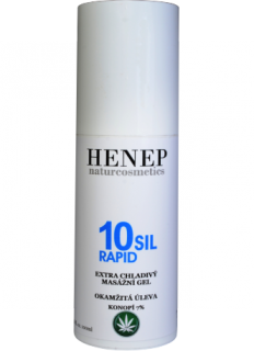 10 SIL RAPID extra chladivý masážní gel 100ml